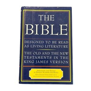 The Bible Designed to be Read as Living Literature King James Version